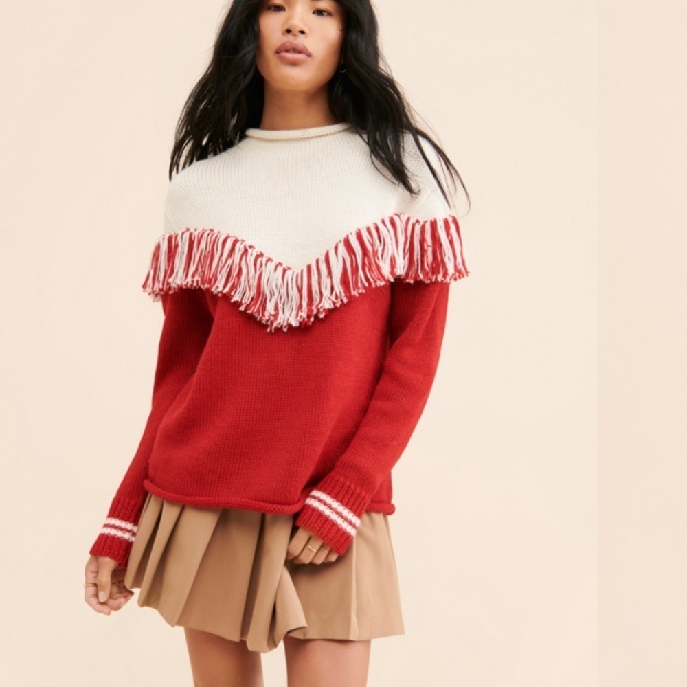 Rachel Antonoff Torrance mock new sweater 2X